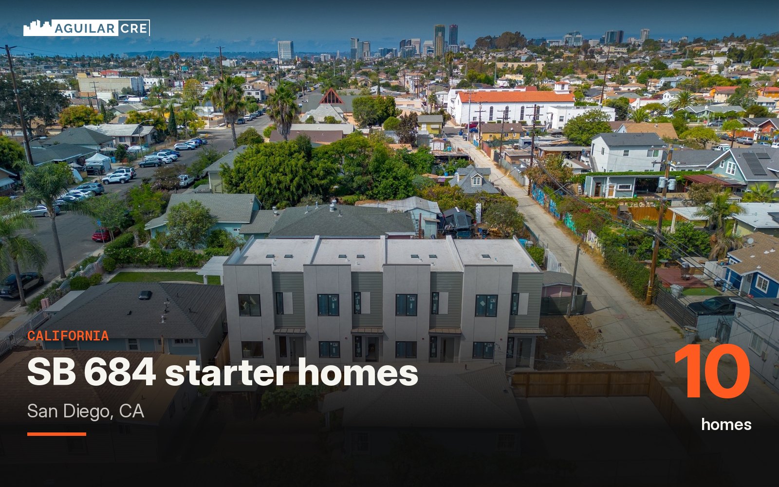 San Diego, 10 homes
